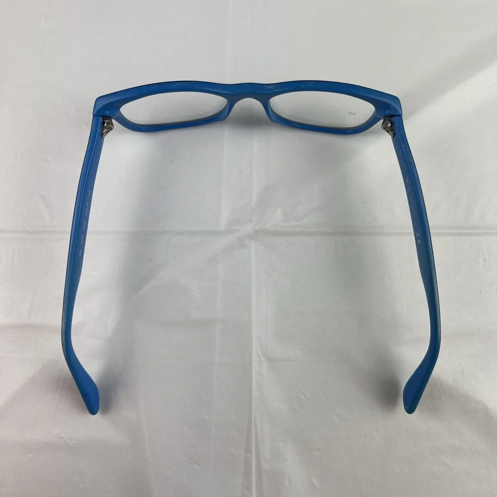 Ray-Ban Eyeglasses Youth RB 1528 3659 Black Blue Interior FRAMES ONLY 46-16-125